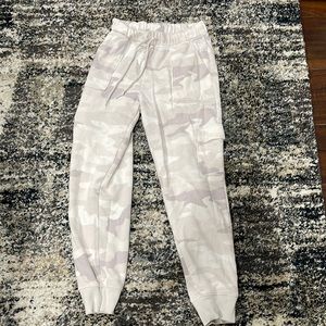 Vs pink White Camo sweatpants joggers